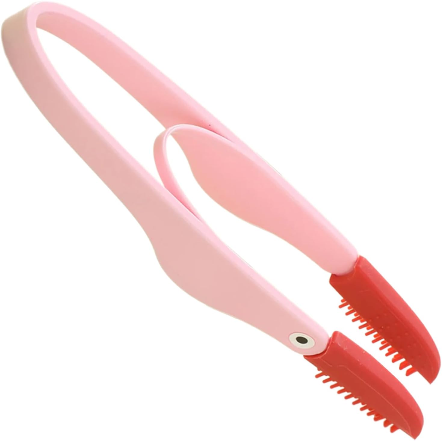 KFX-8500925 Soft Silicone Pet Tear Stain Remover Brush for Cats and Dogs Easy Grip Grooming Tool
