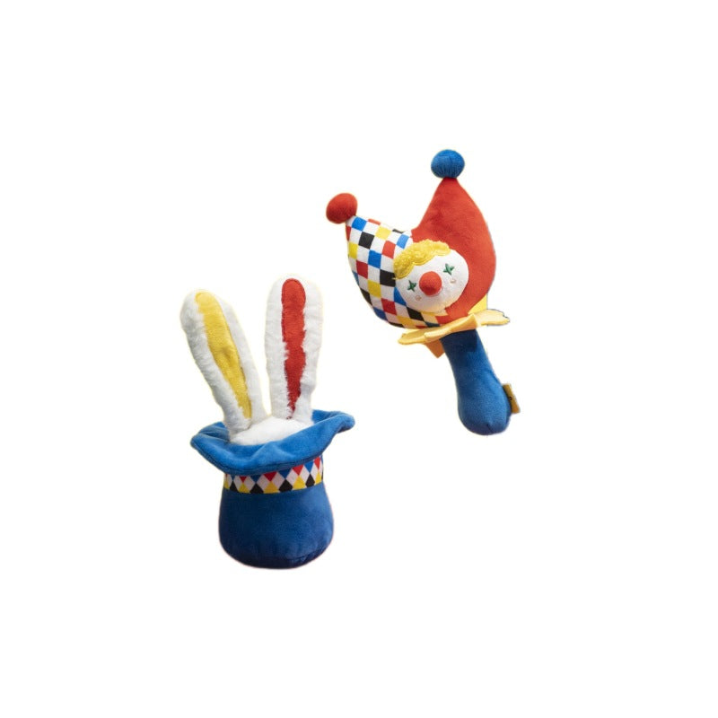 KFX-8503101 Plush Dog Sound Toy - Cartoon Circus Series with Molar Benefits
