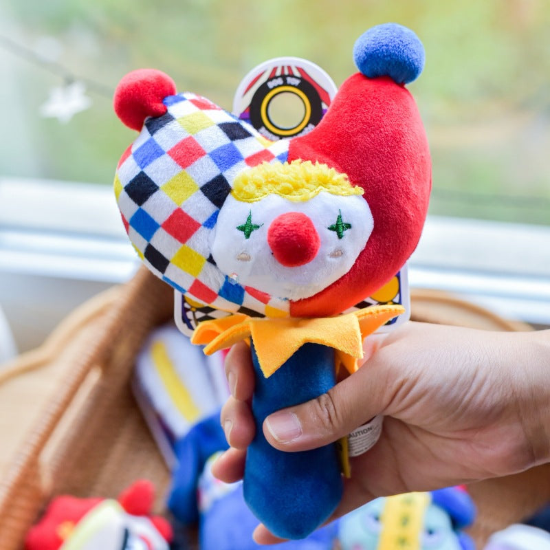 KFX-8503101 Plush Dog Sound Toy - Cartoon Circus Series with Molar Benefits