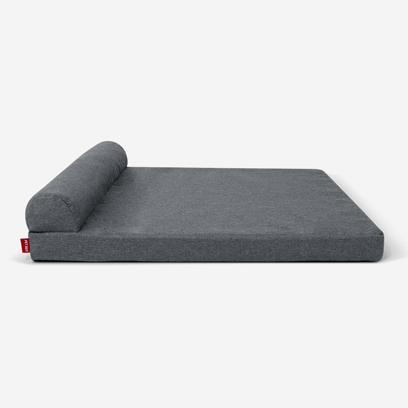 KFX-8503485 Waterproof Removable Linen Dog Kennel in Gray - Multiple Sizes Available