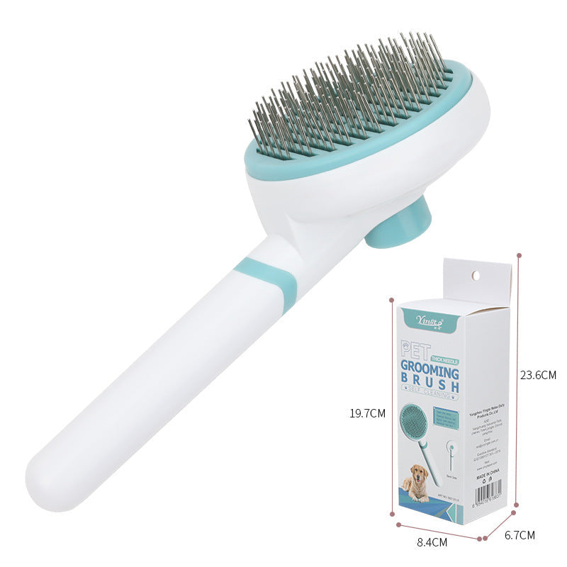 KFX-8505021 Pet Comb with Various Needle Types for Efficient Hair Cleaning for Cats