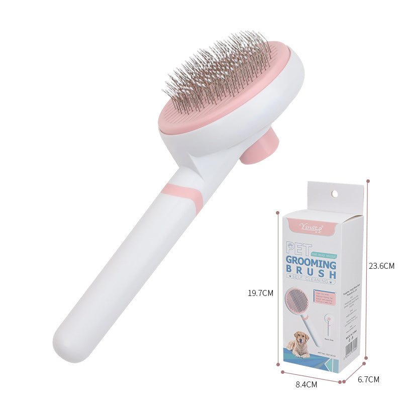 KFX-8505021 Pet Comb with Various Needle Types for Efficient Hair Cleaning for Cats