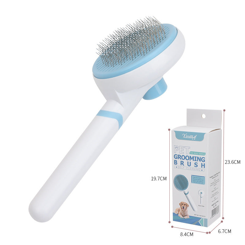 KFX-8505021 Pet Comb with Various Needle Types for Efficient Hair Cleaning for Cats