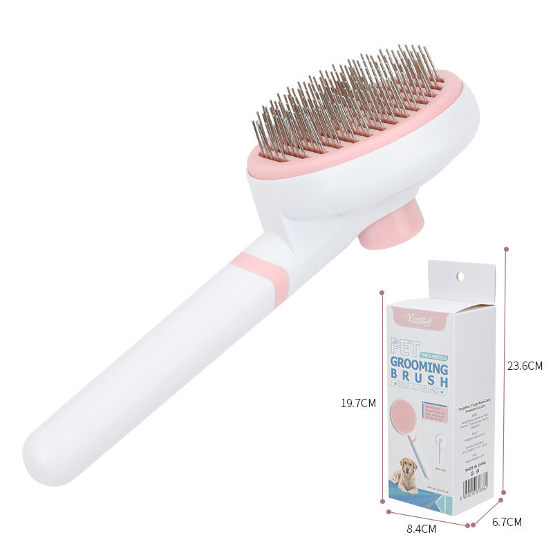 KFX-8505021 Pet Comb with Various Needle Types for Efficient Hair Cleaning for Cats
