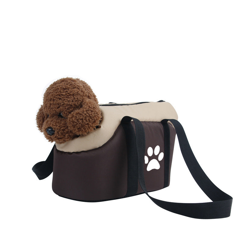 KFX-8505661 Portable One-Shoulder Pet Carrier Bag for Cats and Dogs - Multi-Purpose, Anti-Slip Design