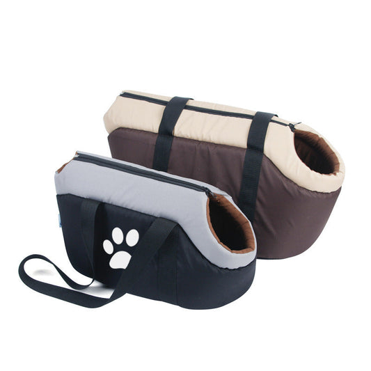 KFX-8505661 Portable One-Shoulder Pet Carrier Bag for Cats and Dogs - Multi-Purpose, Anti-Slip Design