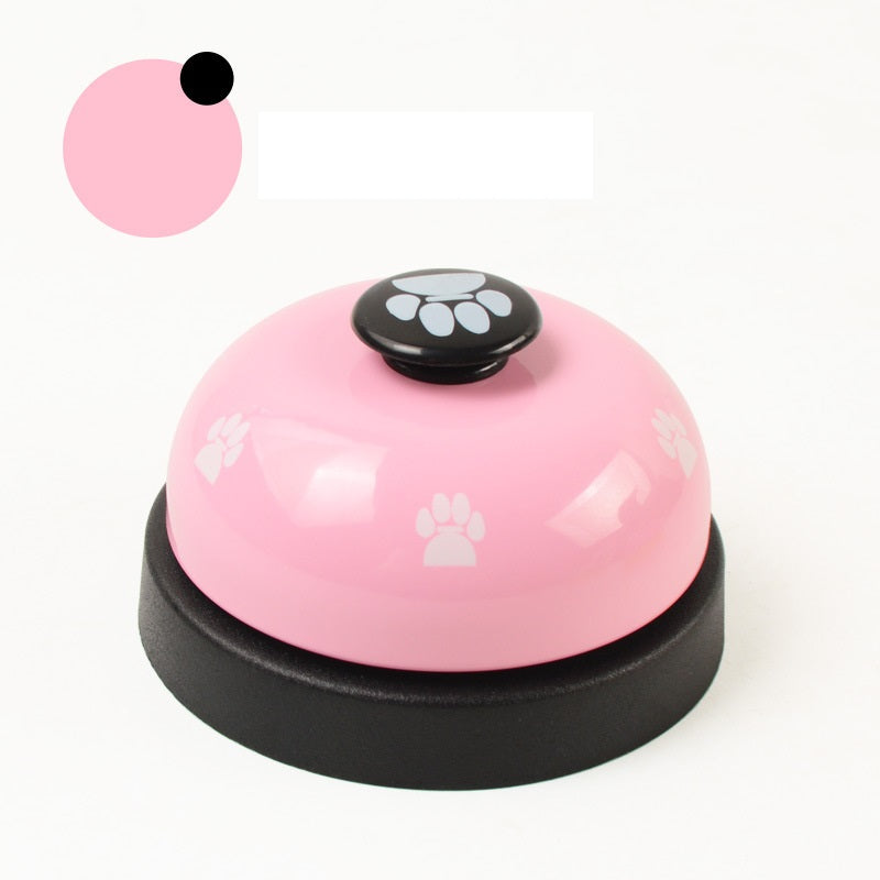 KFX-8514621 Interactive Pet Ordering Bell - Bright Colors for Dogs and Cats, Mechanical Sound, No Battery Required
