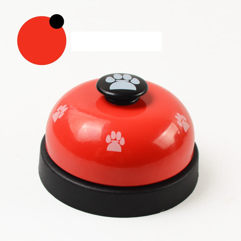 KFX-8514621 Interactive Pet Ordering Bell - Bright Colors for Dogs and Cats, Mechanical Sound, No Battery Required