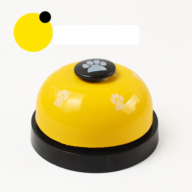 KFX-8514621 Interactive Pet Ordering Bell - Bright Colors for Dogs and Cats, Mechanical Sound, No Battery Required