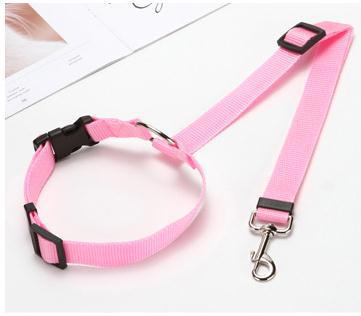 KFX-8514749 Adjustable Multicolor Pet Seat Belt for Dogs and Cats in Various Colors
