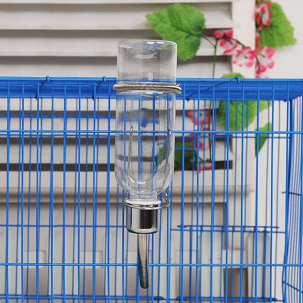 KFX-8520765 Stainless Steel Ball Faucet Water Dispenser for Pets - 180ML Plastic Bottle