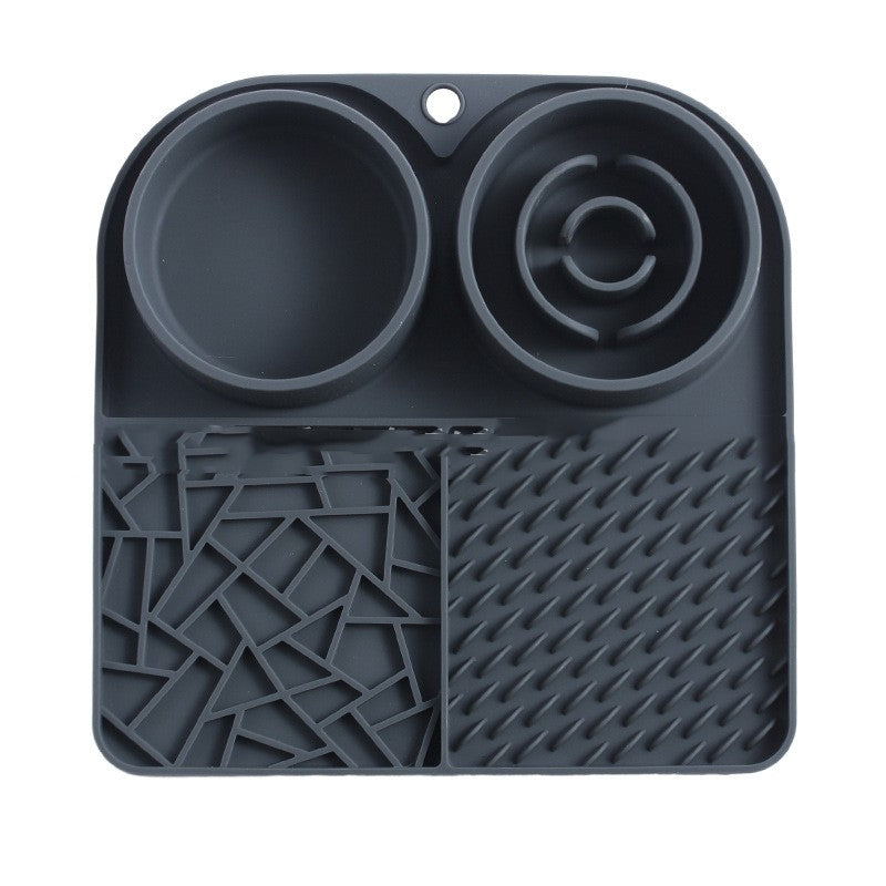KFX-8520893 Silicone Pet Slow Feeder Mat with Strong Suction Cups for Cats - Available in Multiple Colors