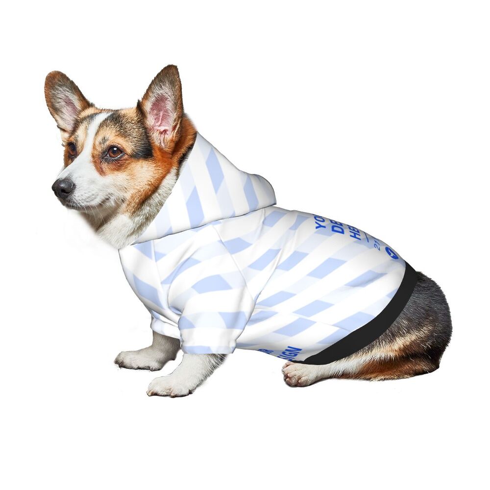 KFX-8524861 Cozy Hooded Sweater for Small Pets - Soft, Breathable Polyester Clothing