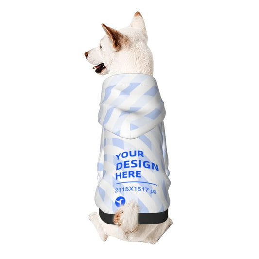 KFX-8524861 Cozy Hooded Sweater for Small Pets - Soft, Breathable Polyester Clothing
