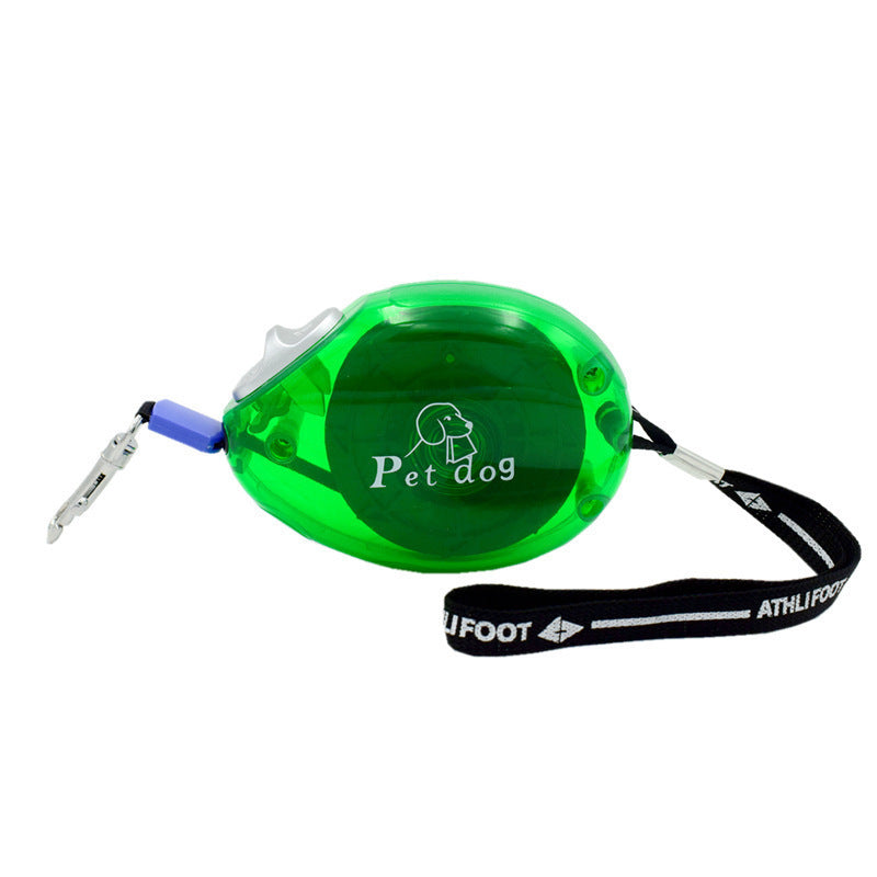 KFX-8530237 Automatic Telescopic Traction Device for Small Dogs - 2.5M Expandable Leash in Multiple Colors