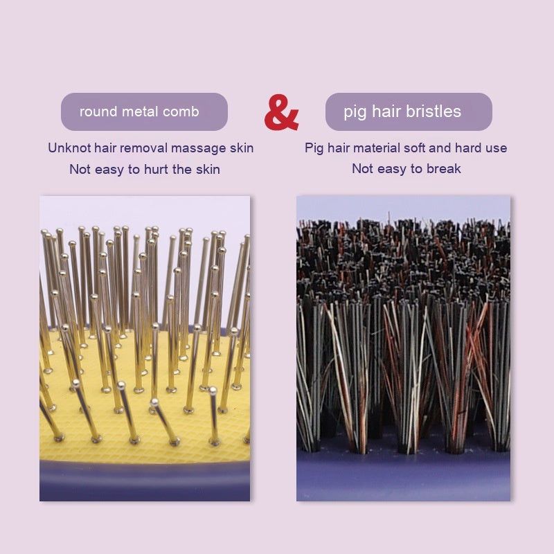 KFX-8532029 Pet Comb for Dogs - Fluffy Needle Knotting Tool with Silicone Handle in Various Colors