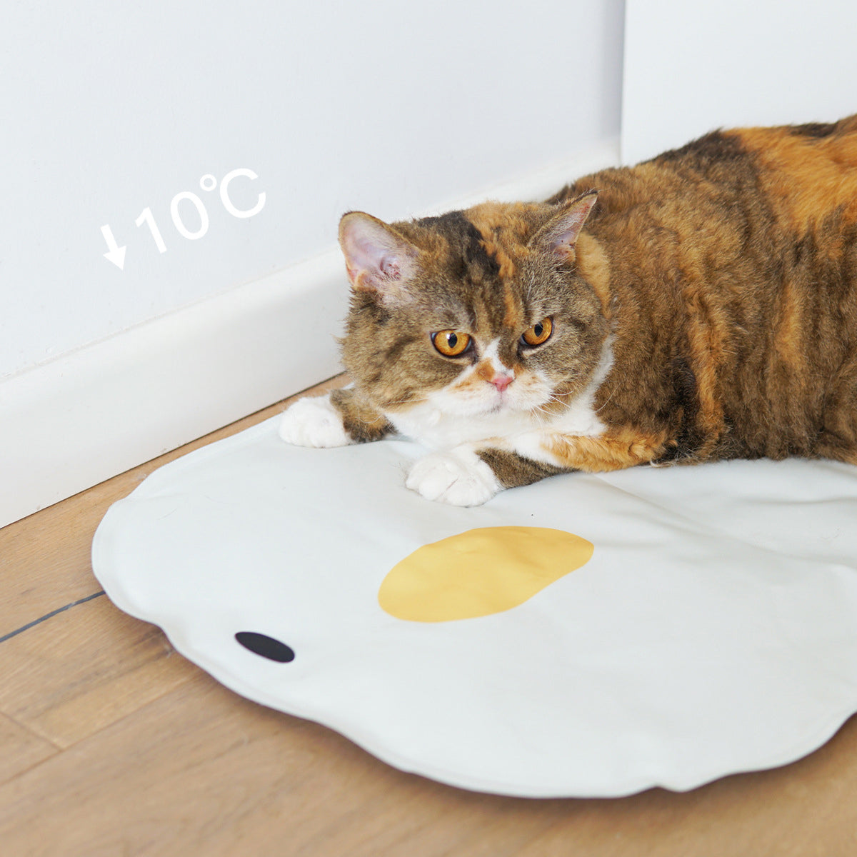 KFX-8533693 Cooling Pet Mat for Dogs and Cats - Washable Non-Stick Hair Sleeping Pad, Durable Summer Bed for Home and Travel