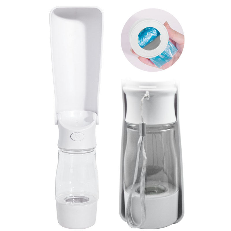 KFX-8538429 Automatic Trash Bag Dispenser with Plastic Cup – Compact & Lightweight Design