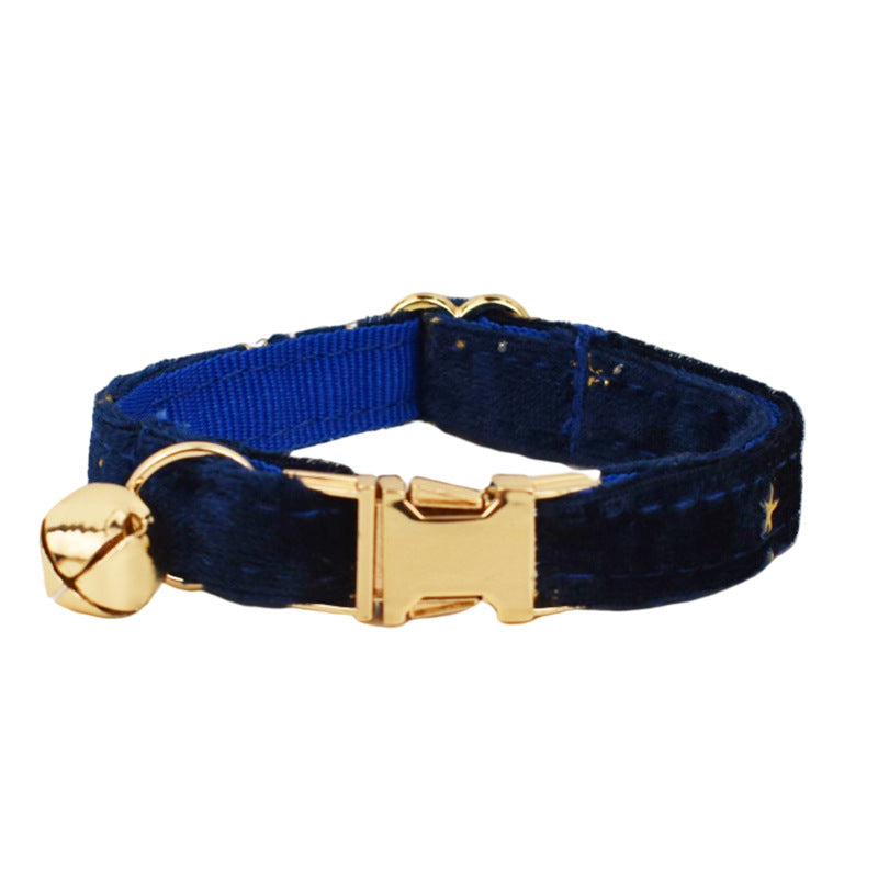 KFX-8550333 Charming Adjustable Cat Collar with Bow and Bell in Various Colors and Patterns