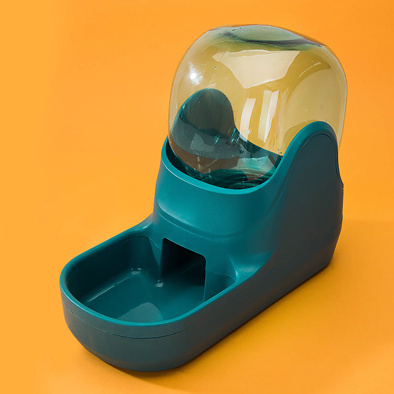 KFX-8553661 Automatic Pet Water Feeder and Drinking Fountain for Cats and Dogs - Large Capacity, Anti-Overturn Design