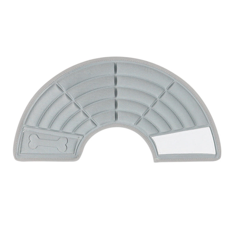 KFX-8555453 Soft Elizabethan Anti-Lick and Anti-Bite Collar Ring for Dogs - Sizes S, M, L