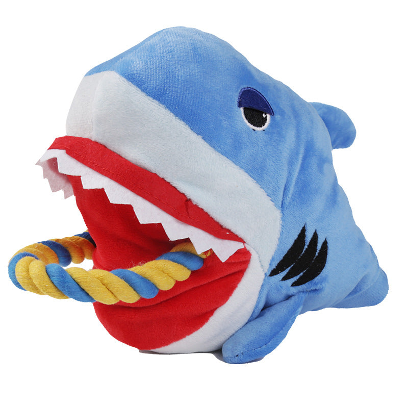 KFX-8556093 Plush Dog Supplies Monster and Shark Toys for Puppies and Children