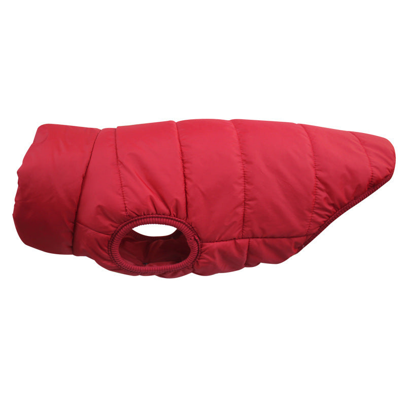 KFX-8557629 Large Breeds Padded Vest for Dogs - Warm Polyester Coat for Big Dogs