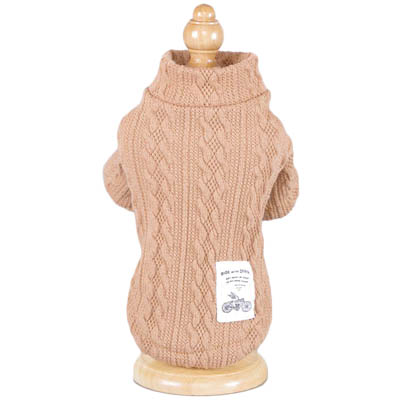 KFX-8566973 Cozy Knitted Acrylic Dog Sweater for Autumn and Winter
