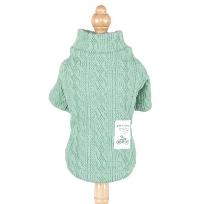 KFX-8566973 Cozy Knitted Acrylic Dog Sweater for Autumn and Winter