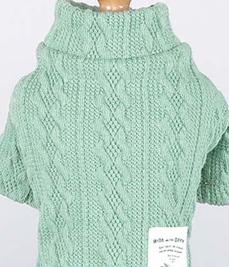 KFX-8566973 Cozy Knitted Acrylic Dog Sweater for Autumn and Winter