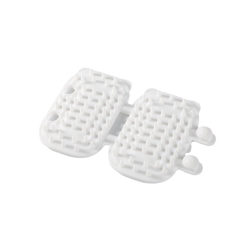 KFX-8567613 Cat Ear Petting Post with Silicone Cleaning Function in Multiple Color Options