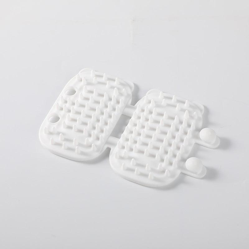 KFX-8567613 Cat Ear Petting Post with Silicone Cleaning Function in Multiple Color Options