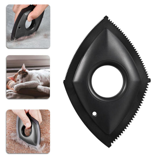 KFX-8570557 Pet Hair Remover Tool with Four Cleaning Modes for Effective Fur Removal from Cars & Carpets