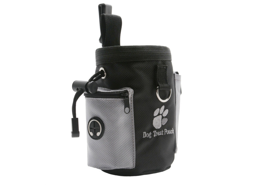 KFX-8571197 Pet Training Snack Bag with Adjustable Waist Strap and Multiple Pockets