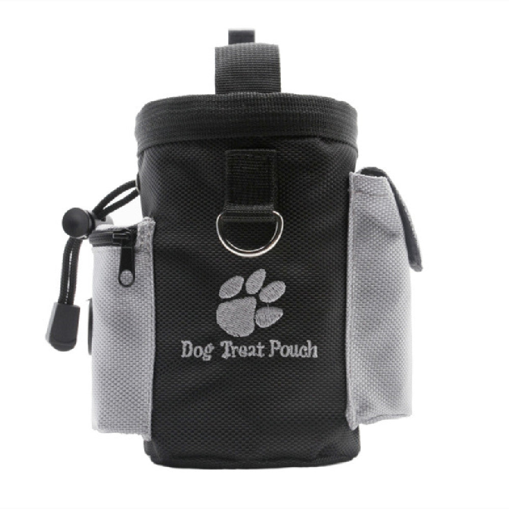 KFX-8571197 Pet Training Snack Bag with Adjustable Waist Strap and Multiple Pockets