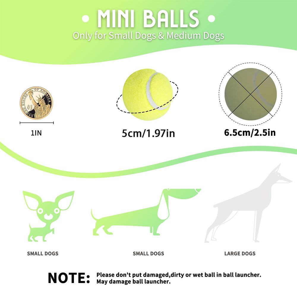 KFX-8576189 Automatic Electric Mini Tennis Throwing Machine for Pets - Lightweight and USB-Powered