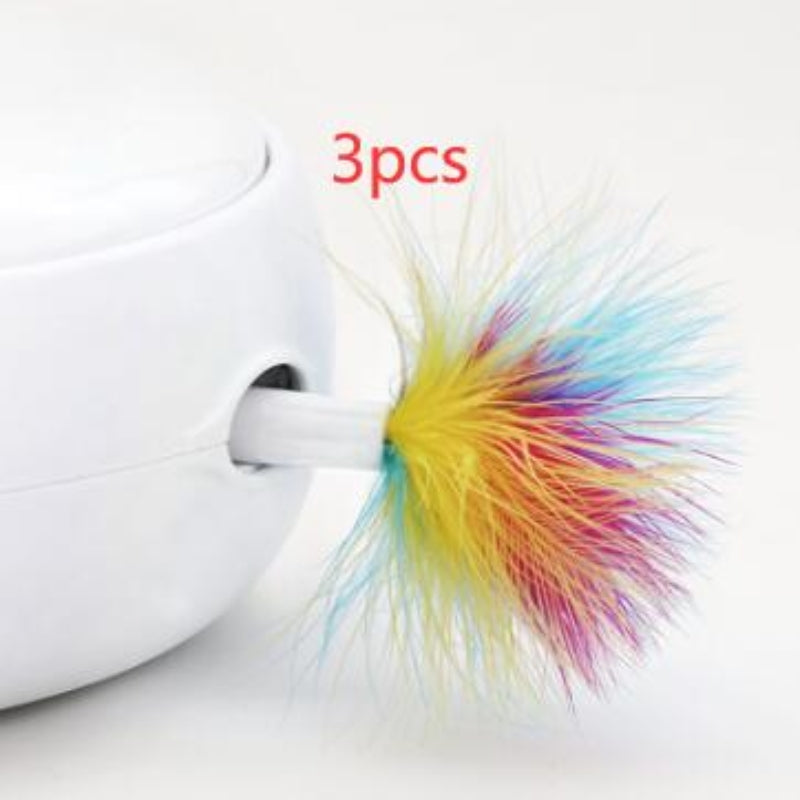 KFX-8581309 Automatic Electric Cat Toy with Smart Turntable and Donut Design