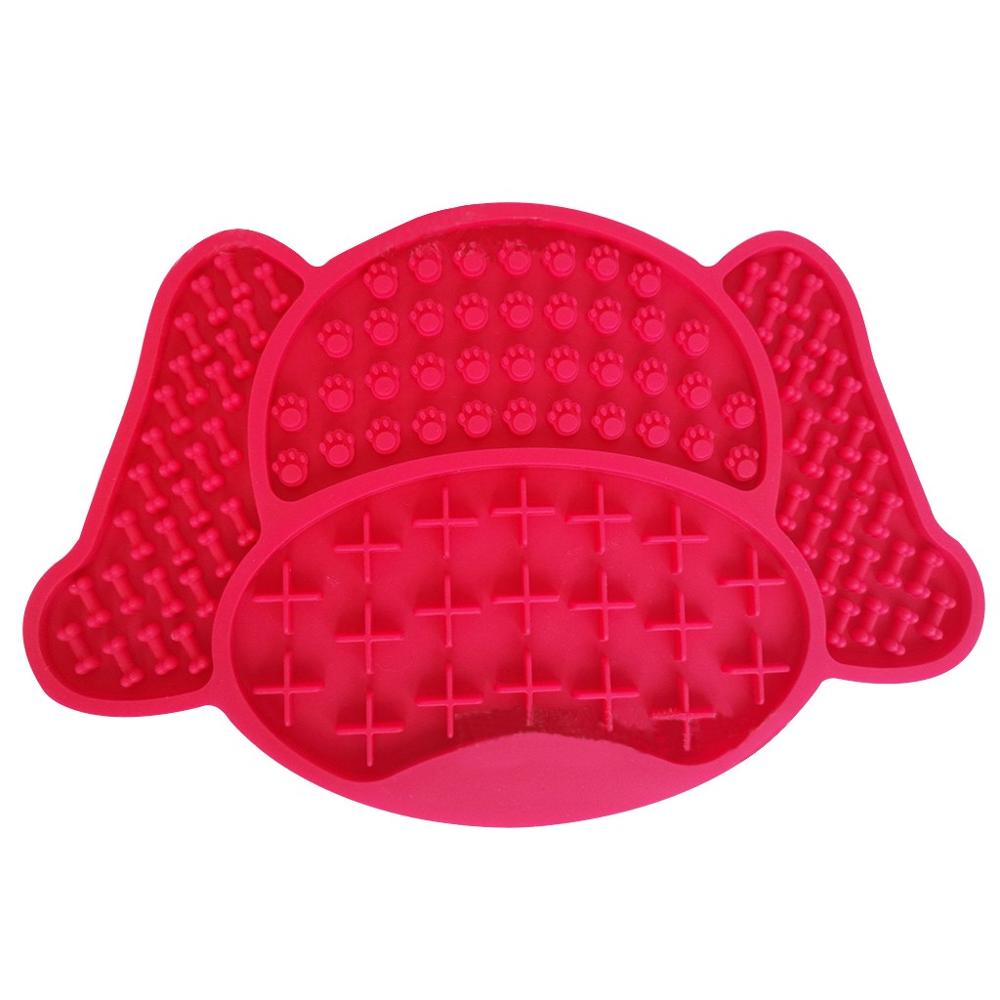 KFX-8586429 Silicone Dog Lick Pad for Stress Relief and Slow Feeding, 22x14.5cm