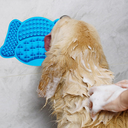 KFX-8586429 Silicone Dog Lick Pad for Stress Relief and Slow Feeding, 22x14.5cm
