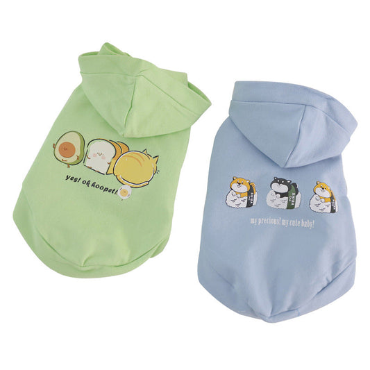 KFX-8594365 Cute Summer Cat Air Conditioning Sweater for Kittens in Various Colors and Sizes