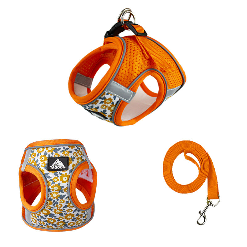 KFX-8601021 Retractable Reflective Wear-Resistant Dog Leash with Comfort Grip Handle