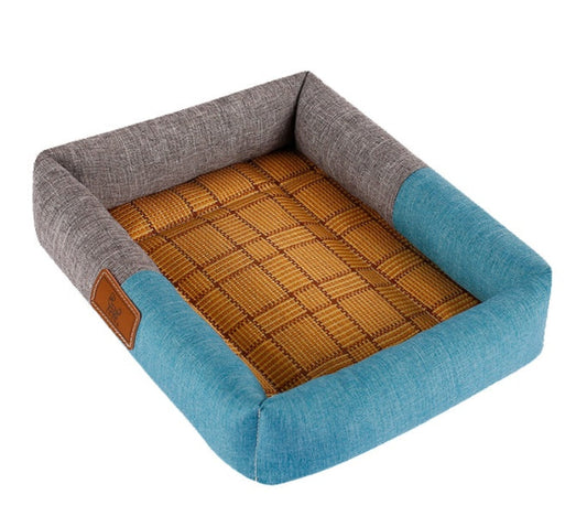 KFX-8601789 Four Seasons Universal Rattan Pet Nest – Soft Cloth in Multiple Colors and Sizes