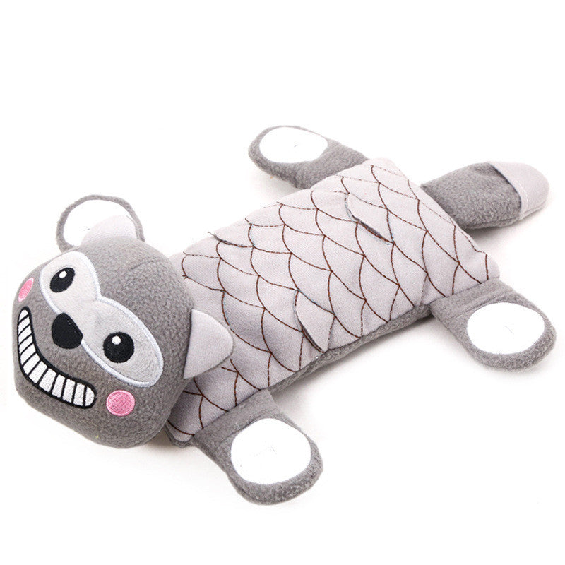 KFX-8608317 Plush Dog Toy with Sound, Molar Teeth Resistant, Fun and Durable - 36x22cm