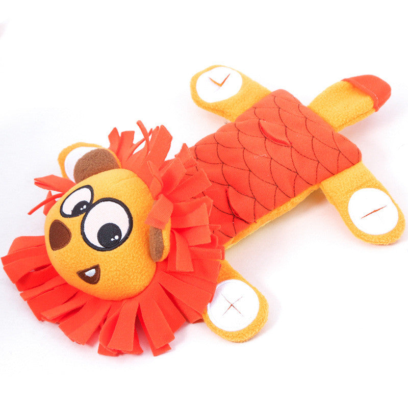 KFX-8608317 Plush Dog Toy with Sound, Molar Teeth Resistant, Fun and Durable - 36x22cm