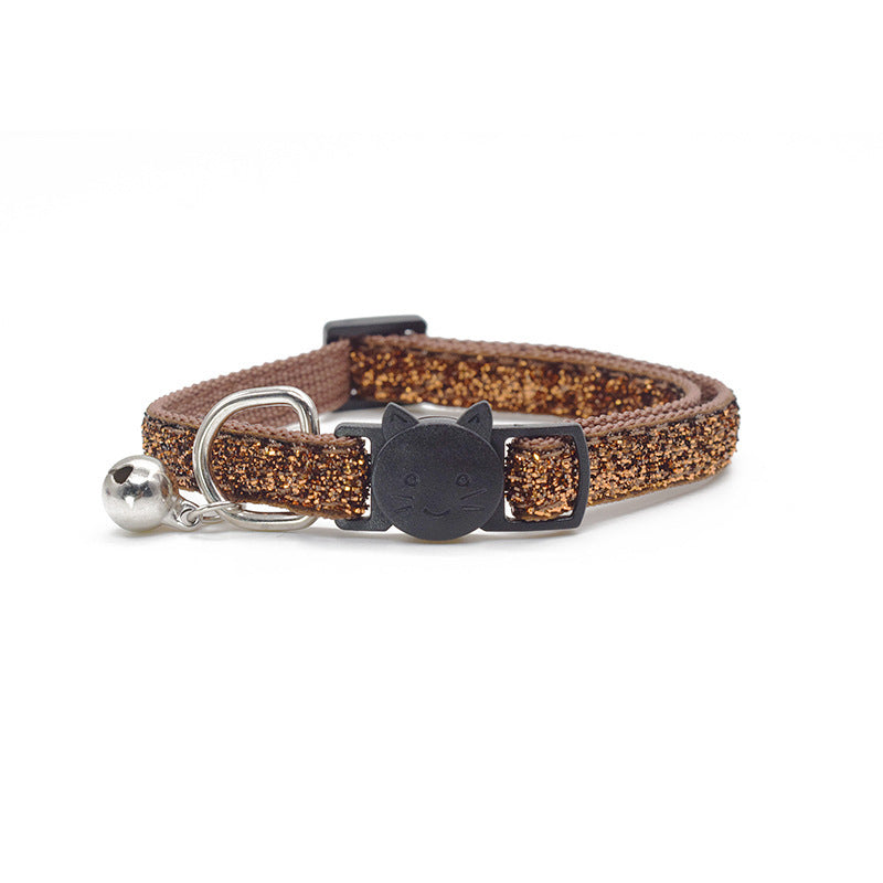 KFX-8609469 Adjustable Cat Collar with Bell - Available in Multiple Colors