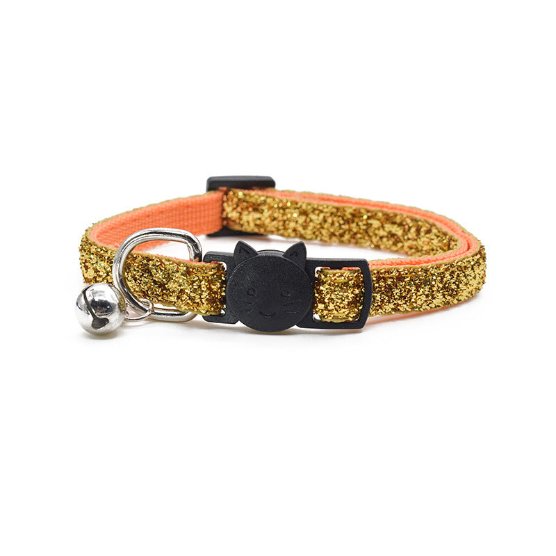 KFX-8609469 Adjustable Cat Collar with Bell - Available in Multiple Colors