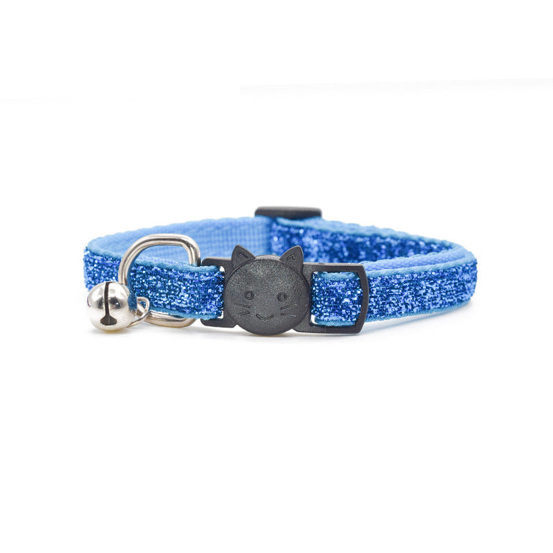 KFX-8609469 Adjustable Cat Collar with Bell - Available in Multiple Colors
