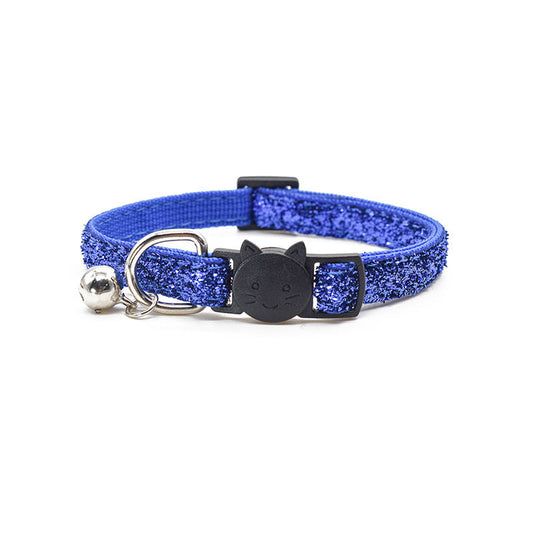 KFX-8609469 Adjustable Cat Collar with Bell - Available in Multiple Colors