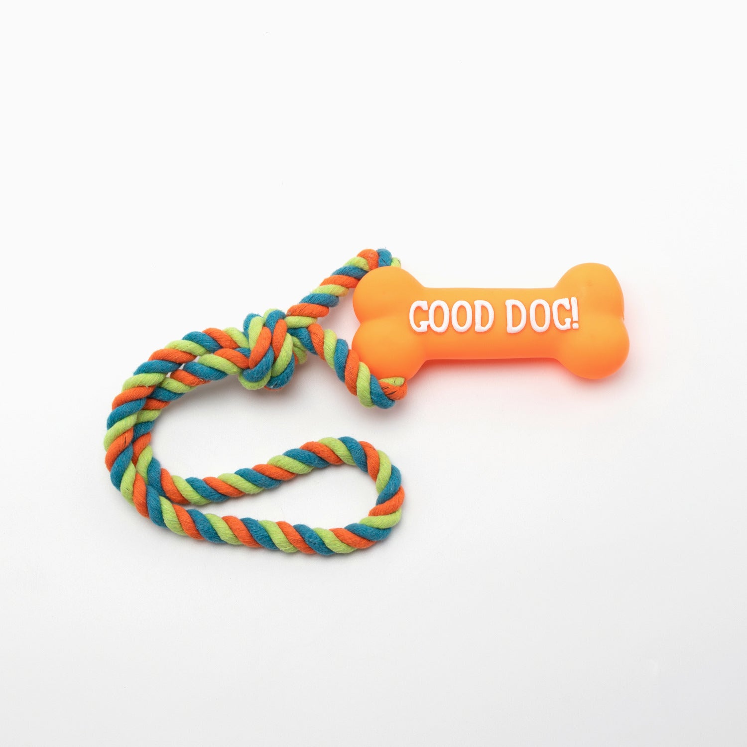 KFX-8614077 Durable Bite-Resistant Dog Bone Toy with Vocalization - Available in Multiple Colors