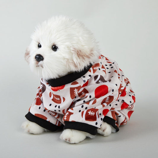 KFX-8615613 Cute Halloween Themed Pet Clothing for Dogs and Cats - Purple, Orange, and White Options Available